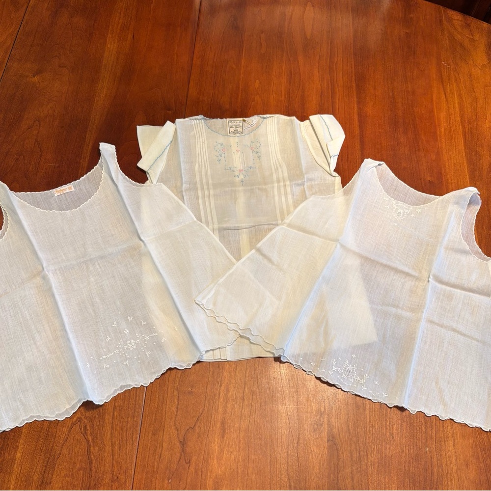 NWOT Antique 1931 Baby Slips/Doll Clothes
